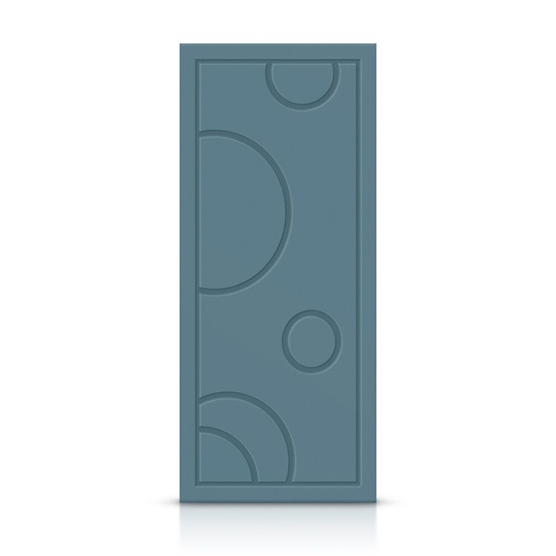 Panelled Manufactured Wood Standard Door, 24" x 80", Dignity Blue