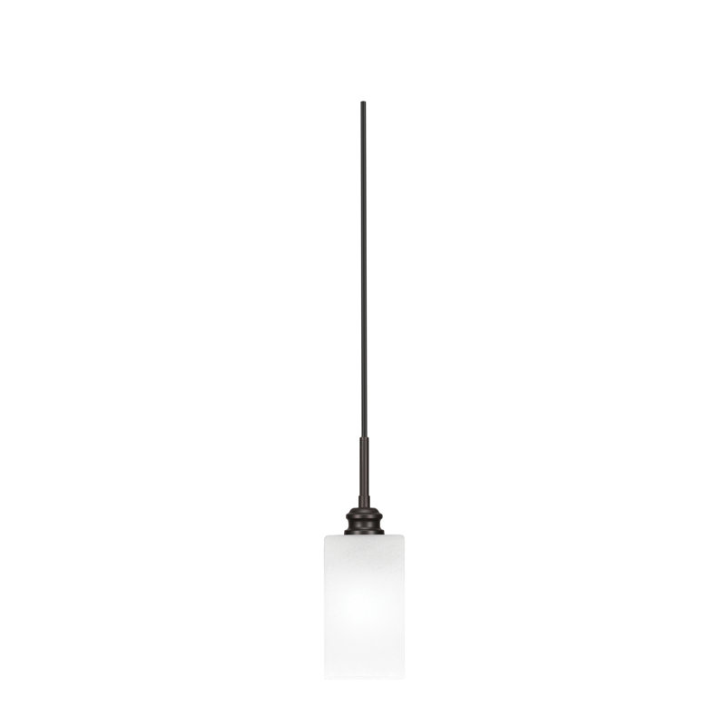 Mini-luminaire suspendu avec cordon Edge, Espresso