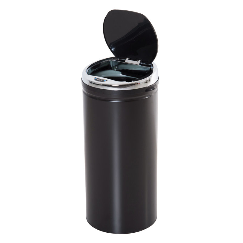 Jakoby Stainless Steel Motion Sensor Kitchen Trash Can, 42 L