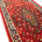 Custom Size Runner Rug Red Oriental Medallion Slip Resistant Backing Low Pile Rug Runners By Feet-1848010830