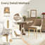 49cm H Fabric Upholstered Side Chair in Beige-1855059753-1855059733