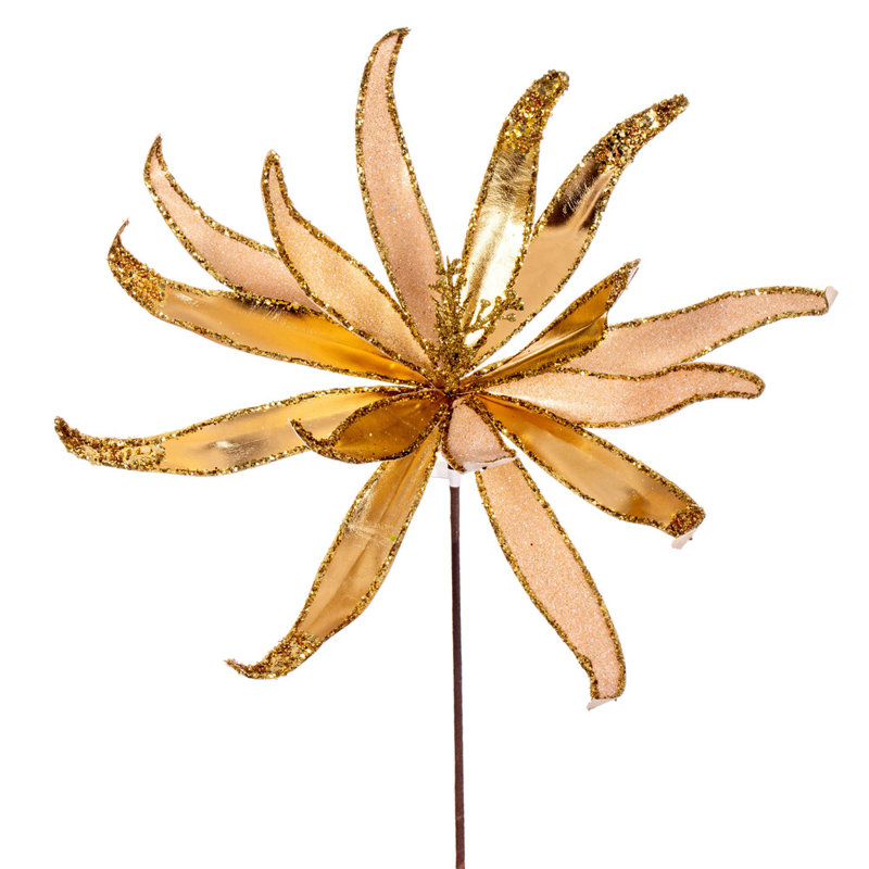 Fabric Mixed Arrangement, Gold