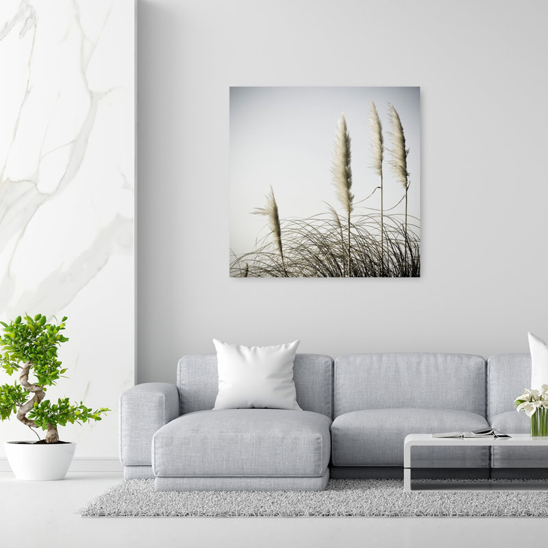 Spirit Dance II, minimaliste, paysage serein abstrait, art mural, 48" H x 48" W
