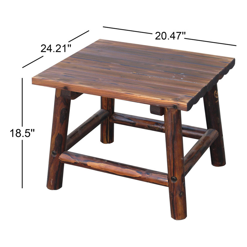 Ardoin Solid Wood End Table