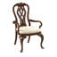 Chaise avec accoudoirs Solvig Queen Anne