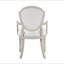 Ensemble de 2 fauteuils de salle à manger en bois de chêne contemporain avec revêtement en chêne clair