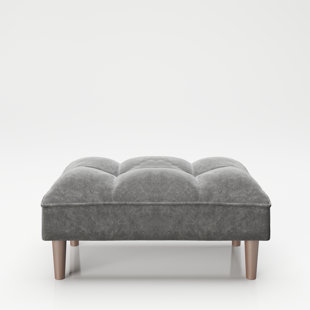 Scarlett 88cm Wide Tufted Rectangle Solid Colour Cocktail Ottoman
