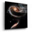  «Interacting Galaxies Arp 273» par l'art mural en verre télescope Hubble de la NASA-1039101528