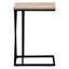 Table d'appoint pour la fonction - options taupe et métal avec une couleur noire facile
