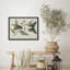 Art mural rustique vert sur des branches-101825656-101825660