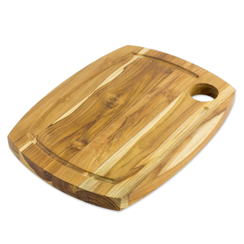 Planche à découper en bois de teck Wilmar