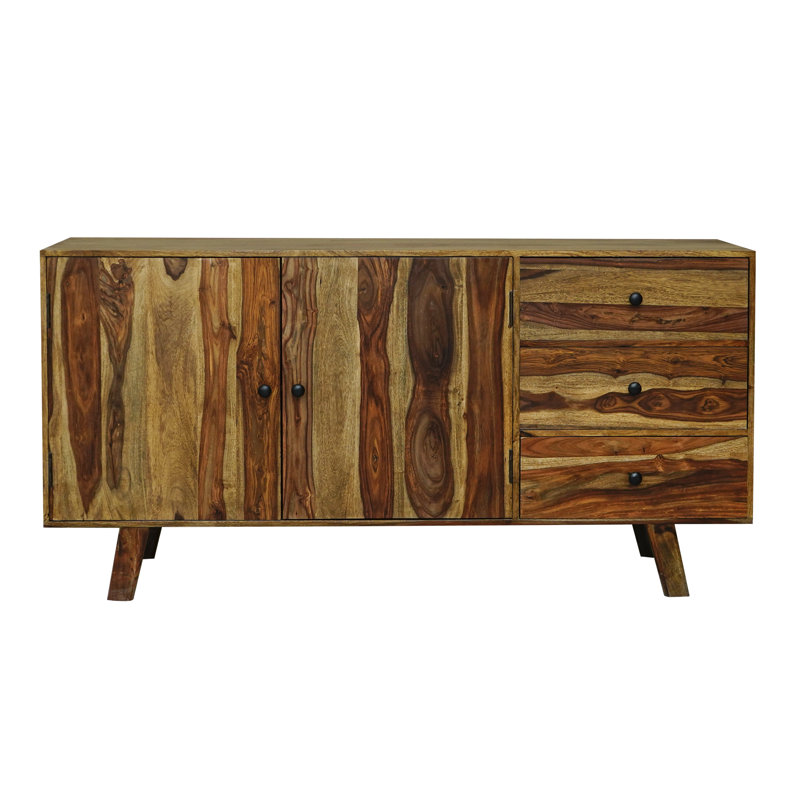 Bruno 135cm Sideboard - Sheesham Wood
