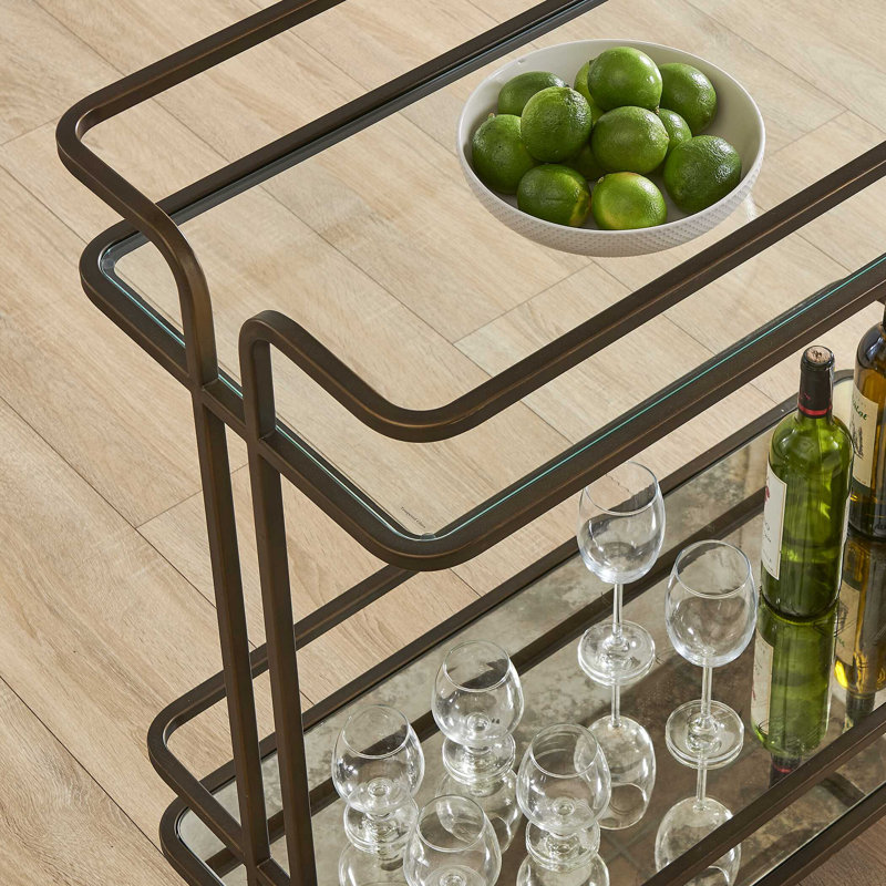 Anelie Erivo Bronze Bar Cart