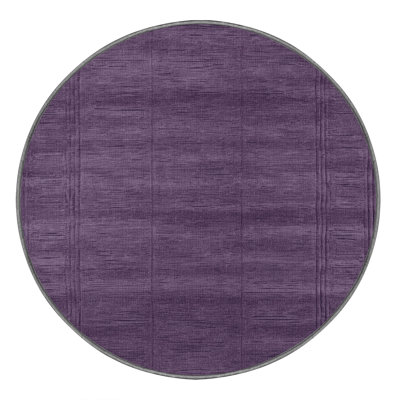 Tapis mauve lavable à la machine