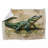 Green Alligator Wildlife Machine Printed Throw Blanket-97690629
