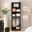 79-inch Closet Storage System, Wardrobe With Storage Compartments And Hanging Zone-1673915266