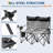 Oversized Padded Double Camping Chair with High Back & Pillow – Heavy Duty 900lb Capacity for Outdoor, Beach, or Tailgate