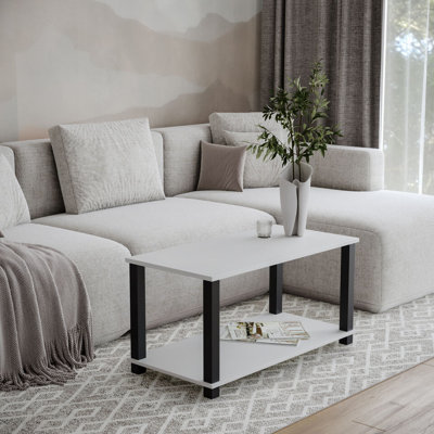 Shemari Solid Wood Coffee Table with Storage