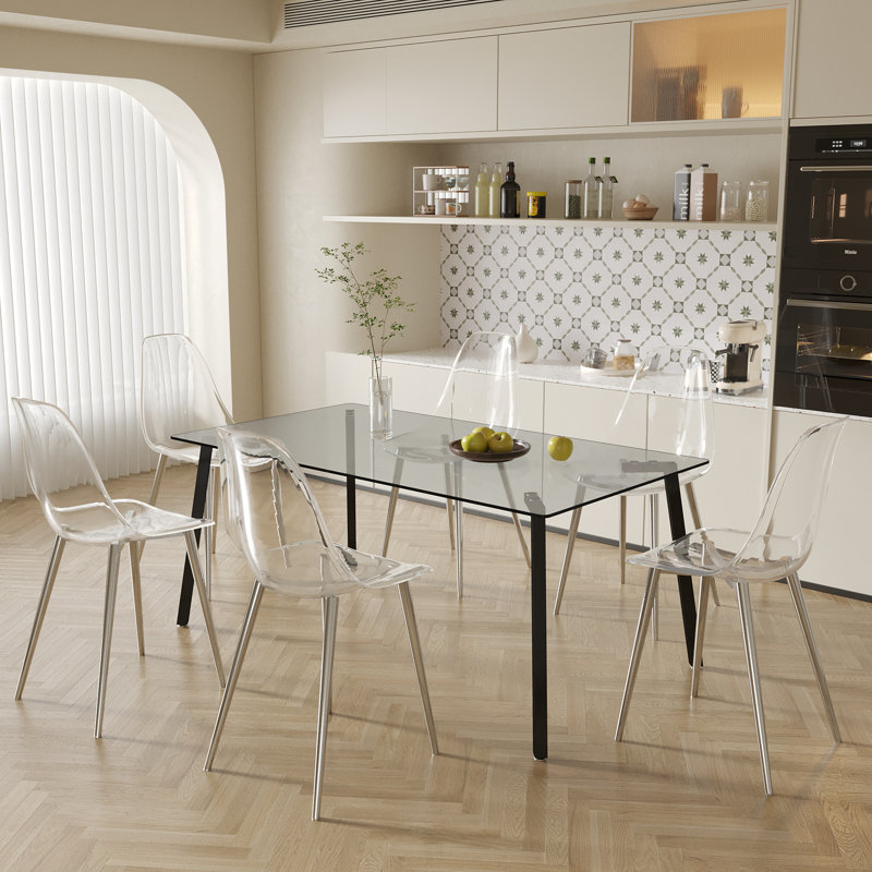 Chaise Kiyora, Argent argent, 6