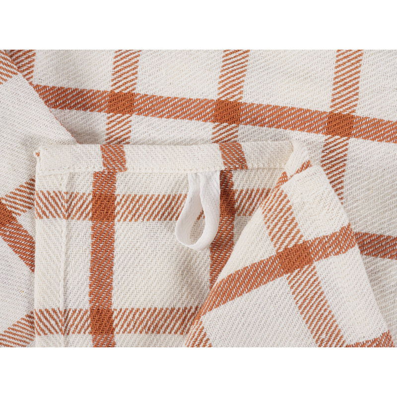 Ensemble de 10 serviettes de cuisine KAF Home de 18 x 28 po, Orange