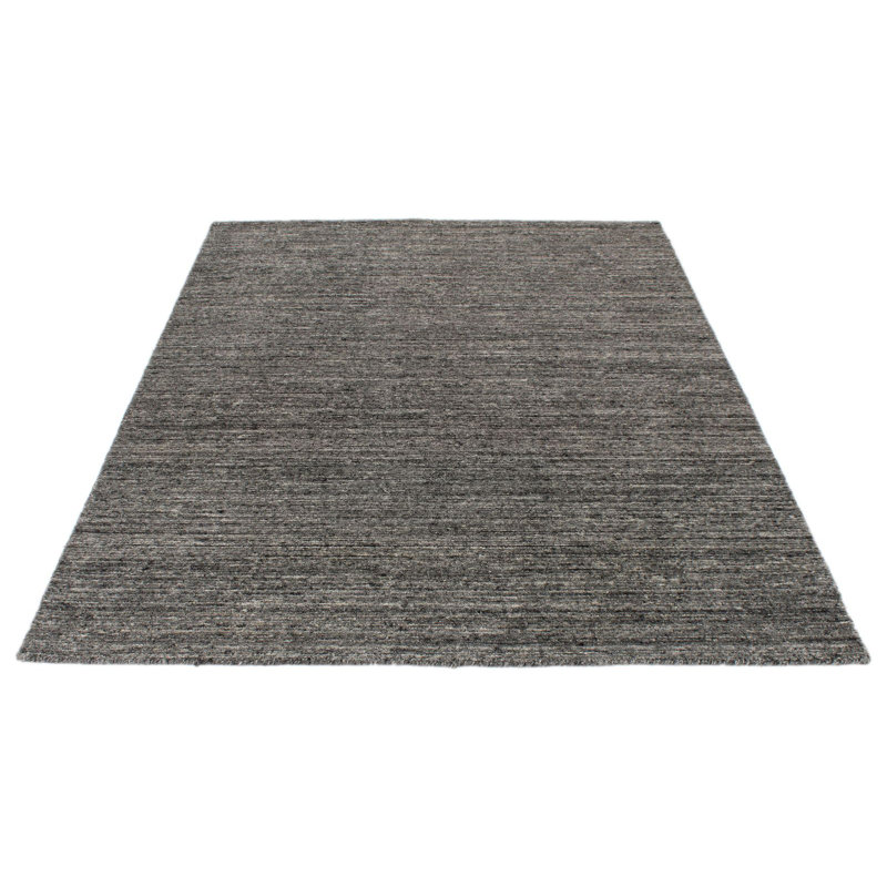 Tapis contemporain gris 5 x 7