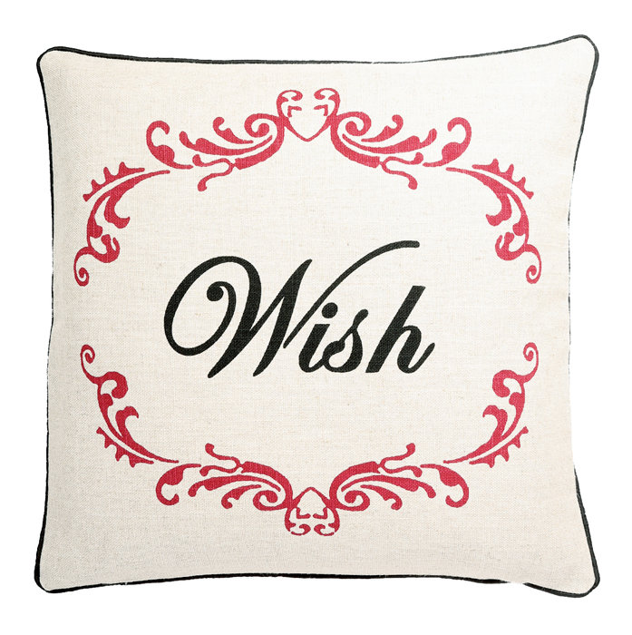 Holiday Series Linen Reversible Throw Pillow