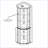 Modern Lighted Glass Curio Display Cabinet With Storage-1952405329