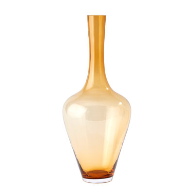 Ambrosia Vase-Caramel-Lg