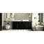 Meuble-lavabo 72 po avec lavabo en céramique, forme rectangulaire, robinet compatible 4 po, 4 armoires, 8 tiroirs, charnières réglables pour une finition lisse et silencieuse, finition noire, - débordement de déversoir-1925448264-1925448242