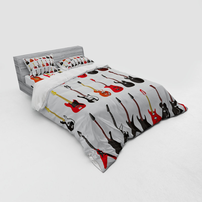 Traditional Polyester Duvet Cover, Queen Duvet Cover + 3 Additional Pieces