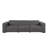 Luxurious Power Reclining Sofa With Dual Recliners And Power Headrests-743765248