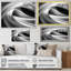 Silver Speed fractal Wave II - Abstract Fractal, art mural-283335303-283335304