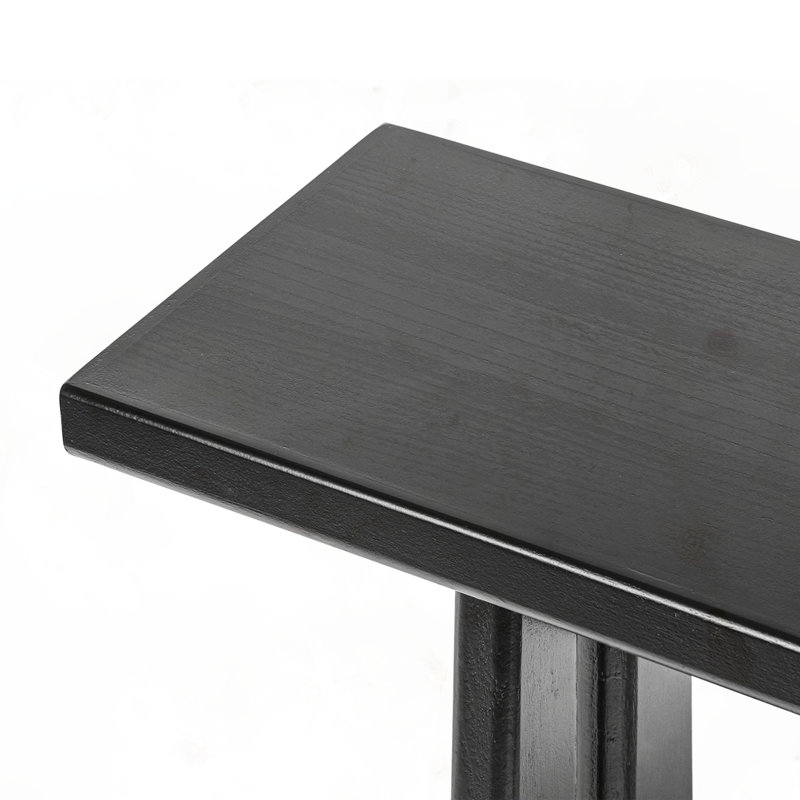 Elegant Console Table, Black