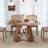 47 Inch - 67 Inch Extendable Dining Table For 4-6, Rectangle Kitchen Table With Removable Leaves And Storage-1373316826
