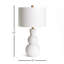 Lampe de table blanche 27 po Egham