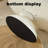 47.27" Oval Fiberglass Coffee Table, Stone-Inspired Accent Table with Solid Construction, Easy to Assemble for Living Room & Small Apartment-981169919
