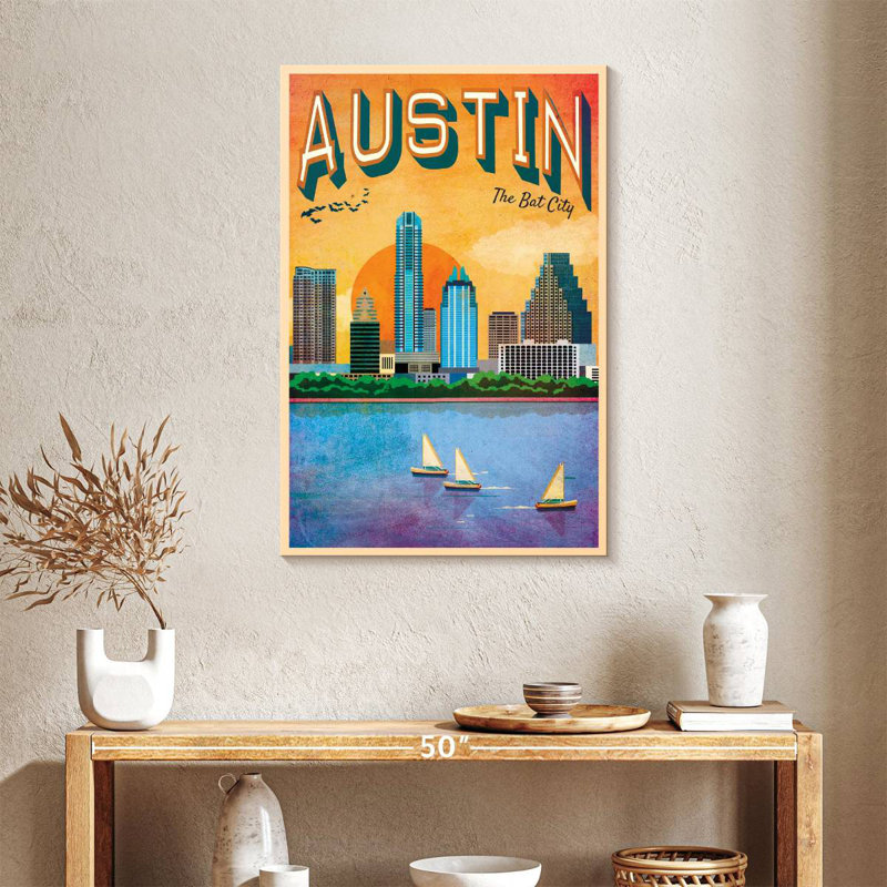 Austin The Bat Khafre, Austin, H 36 po x l 24 po