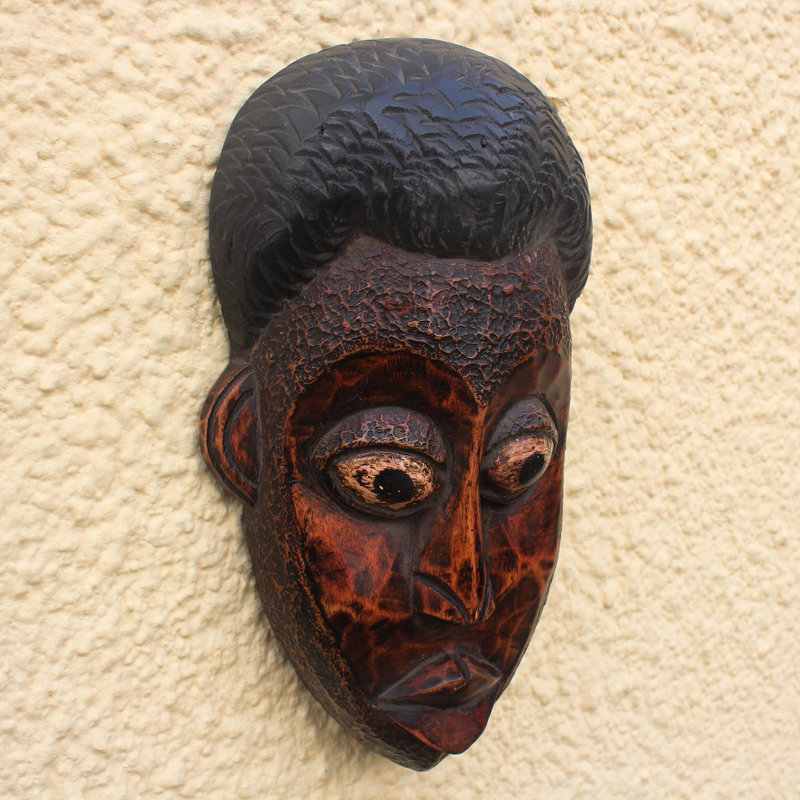 Handmade Boho People Wall Decor on Wood