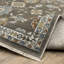 Tapis à motif floral gris / multicolore Eldyn-799943660