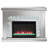 Rectangular Freestanding Fireplace Mirror