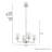 Kerrison 4 - Light Geometric Rectangle Chandelier-86178482