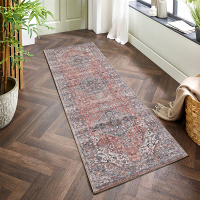 Pavillon de jardin multicolore 9 pi 10 po Tapis X 2 7, aspect fait à la main, 100% velours, envers en jute, teint, esthétique pour les espaces domestiques, endroits très passants