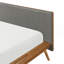 Meuble-lit tapissier gris foncé 1pc-323124670