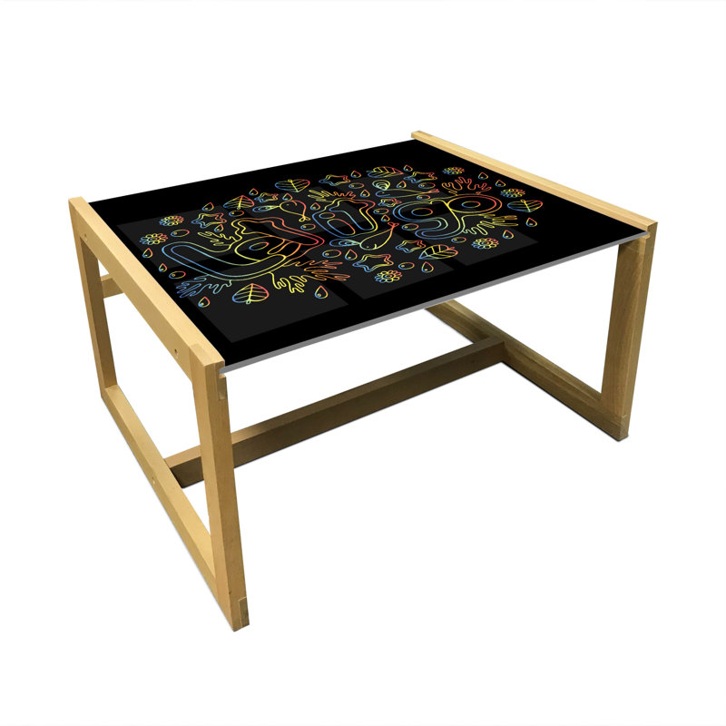 Jamalachi Sled Coffee Table, 62cm H x 74cm W x 40cm D