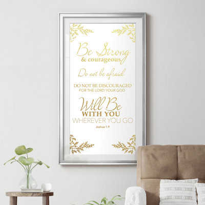 " Joshua 1:9 "