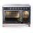 Majestic III Series 48 Inch Induction Range with 6 Induction Elements in Mightnight Blue (Copper Trim)-124828834-124828830