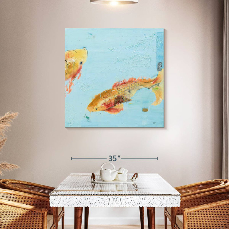 Crowle Fish In The Sea I Aqua