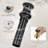 8 Inch Matte Black Bathroom Faucet，3 Holes 2 Handles Modern Bathroom Sink Faucet With Metal Pop-Up Drain & Water Supply Lines-118808275
