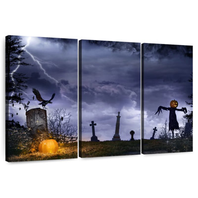 Épouvantail Kelan Horror Graveyard