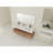 60 Inch Wall-Mounted Bathroom  Vanity With Double Resin Sink,Soft Close Drawer,Float Mounting Design-691380758